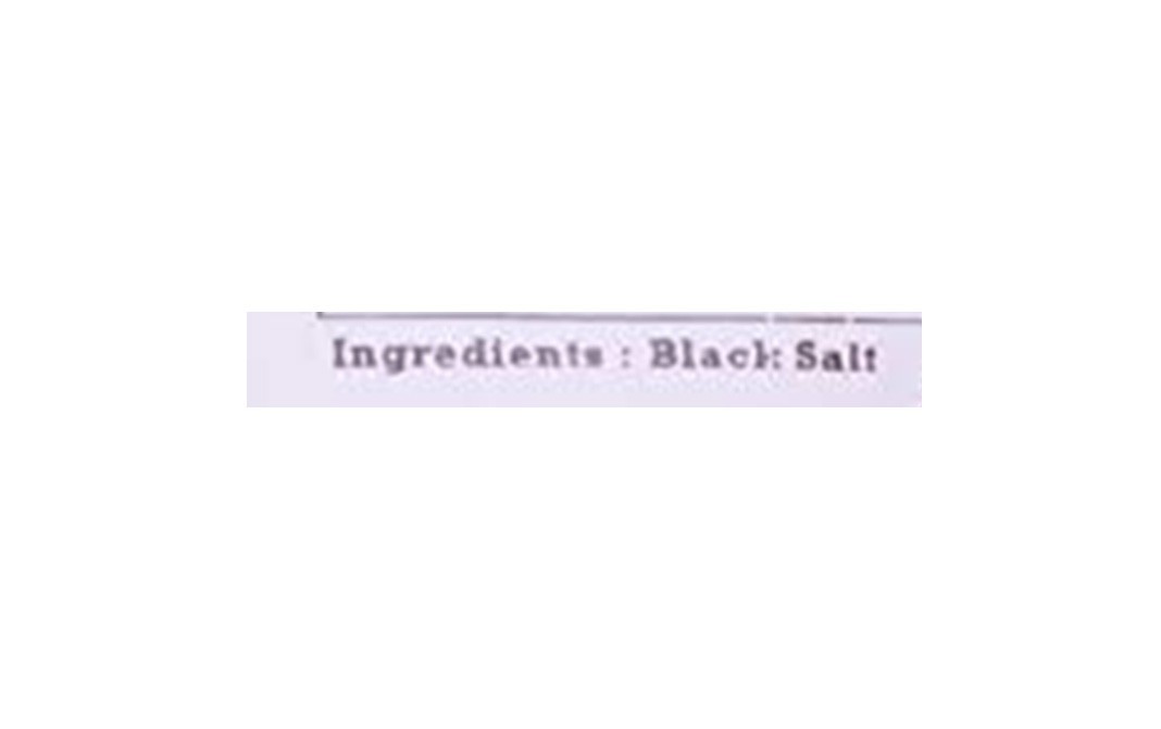 Go Earth Organic Black Salt    Pack  500 grams